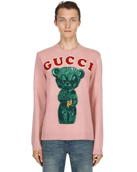 gucci bear sweater